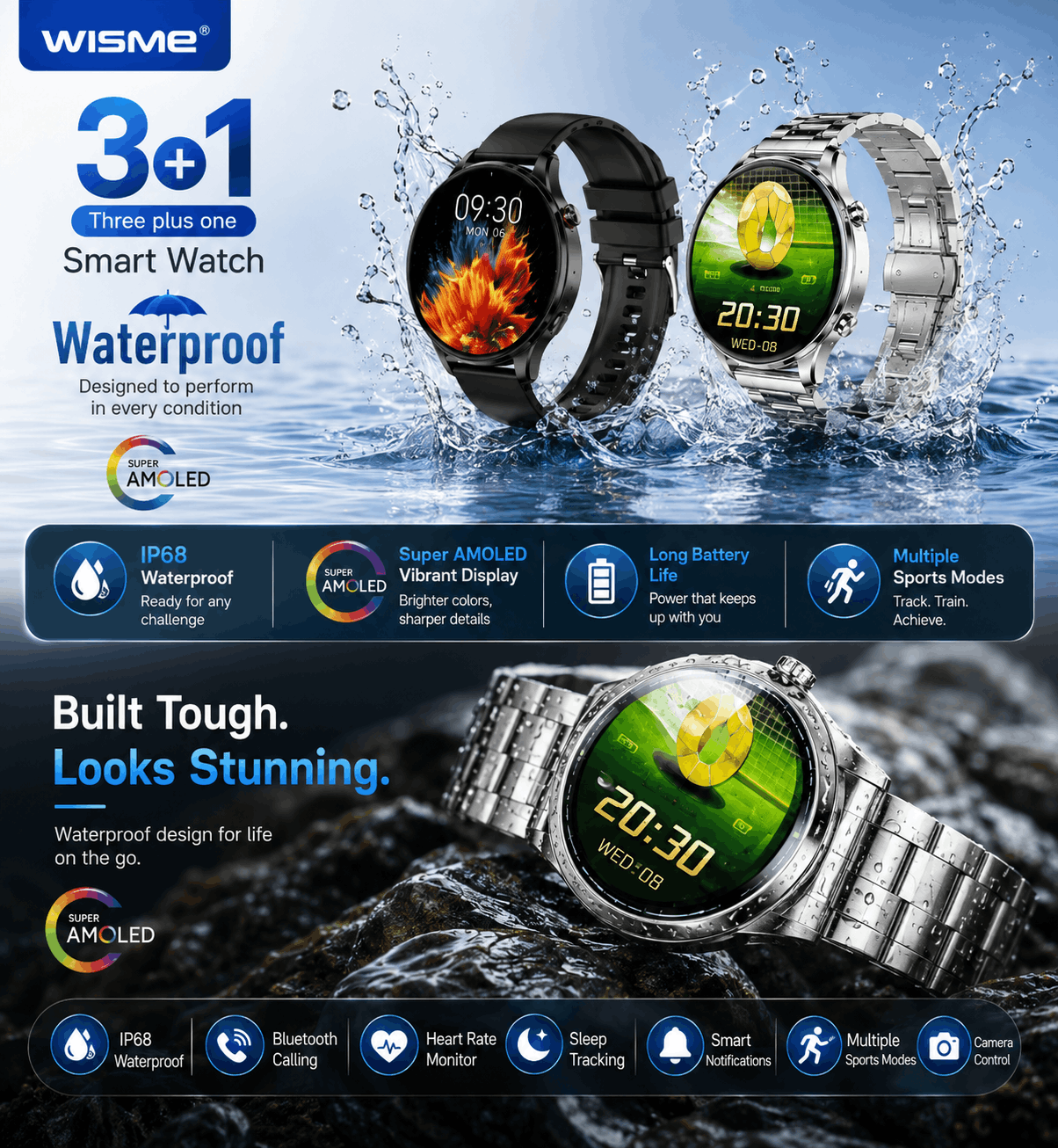 WISME - X57 Ultra - thin Waterproof Watch